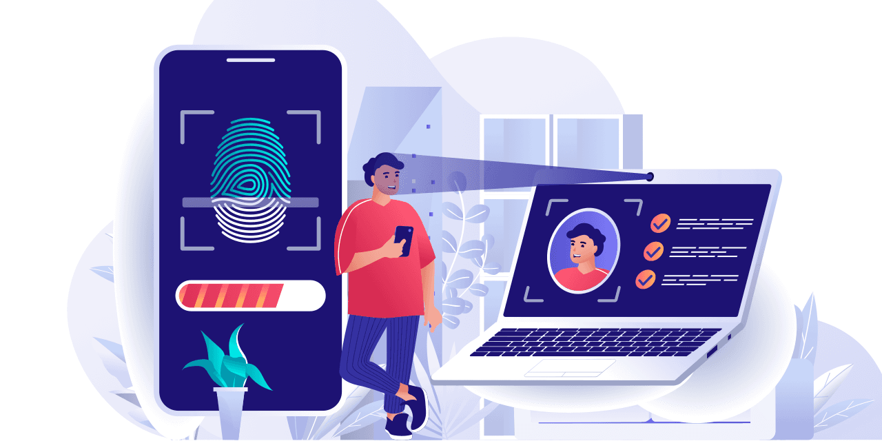 Passwordless.ID - Login with your fingerprint - Early preview video